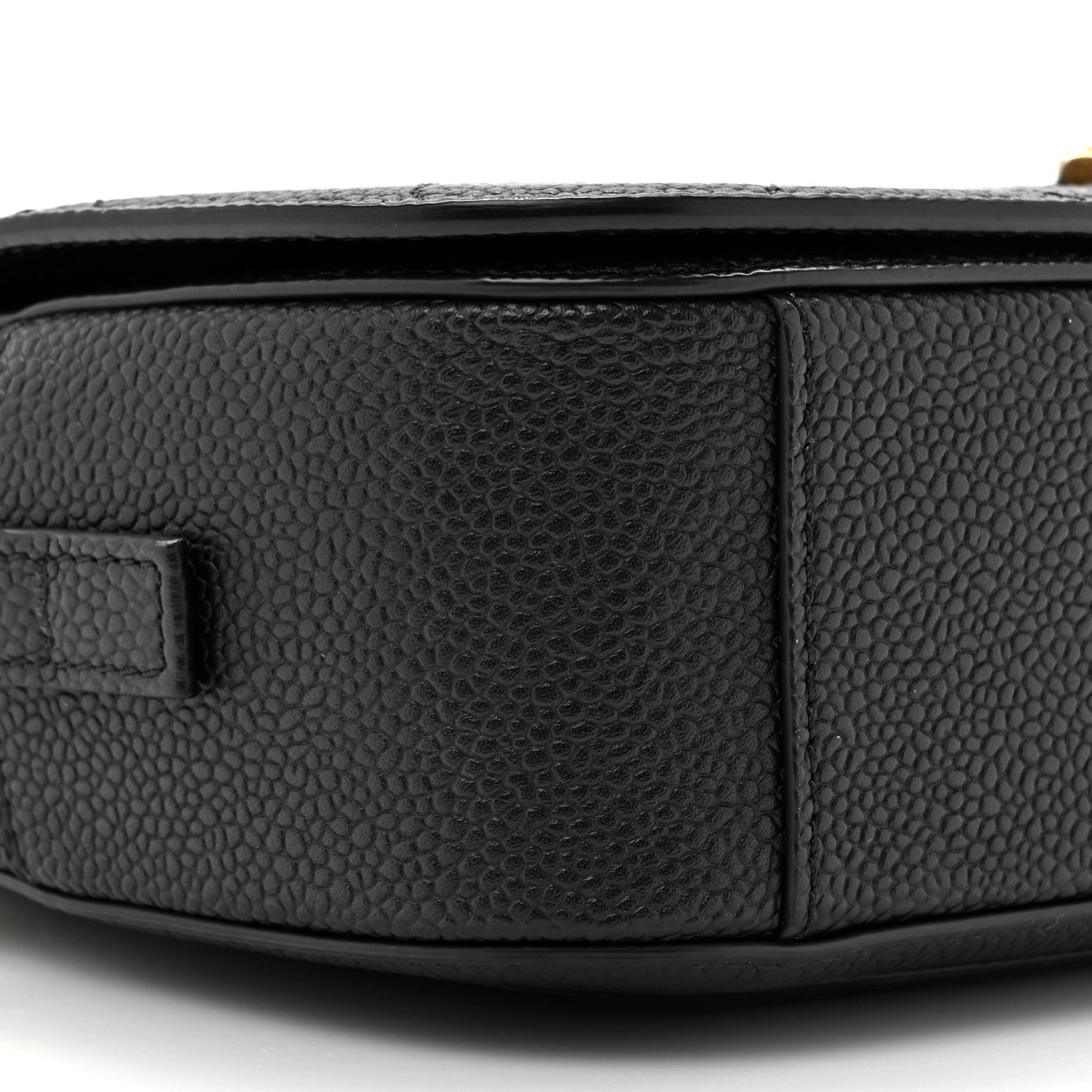 Chanel Caviar Diamond Stitched CC Medium Flap Bag Black 10 of 11