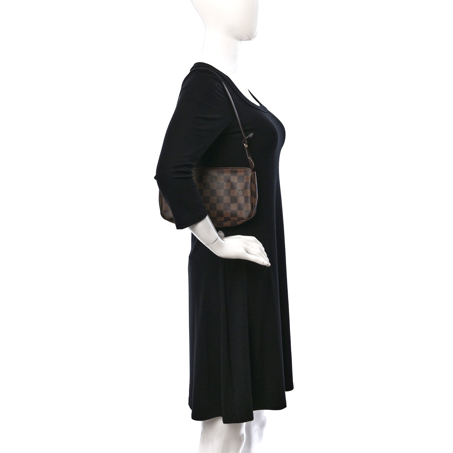 Louis Vuitton Damier Ebene Pochette Accessories NM 2 of 10