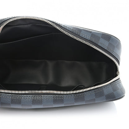 Louis Vuitton Damier Cobalt Toilet Pouch GM 5 of 7