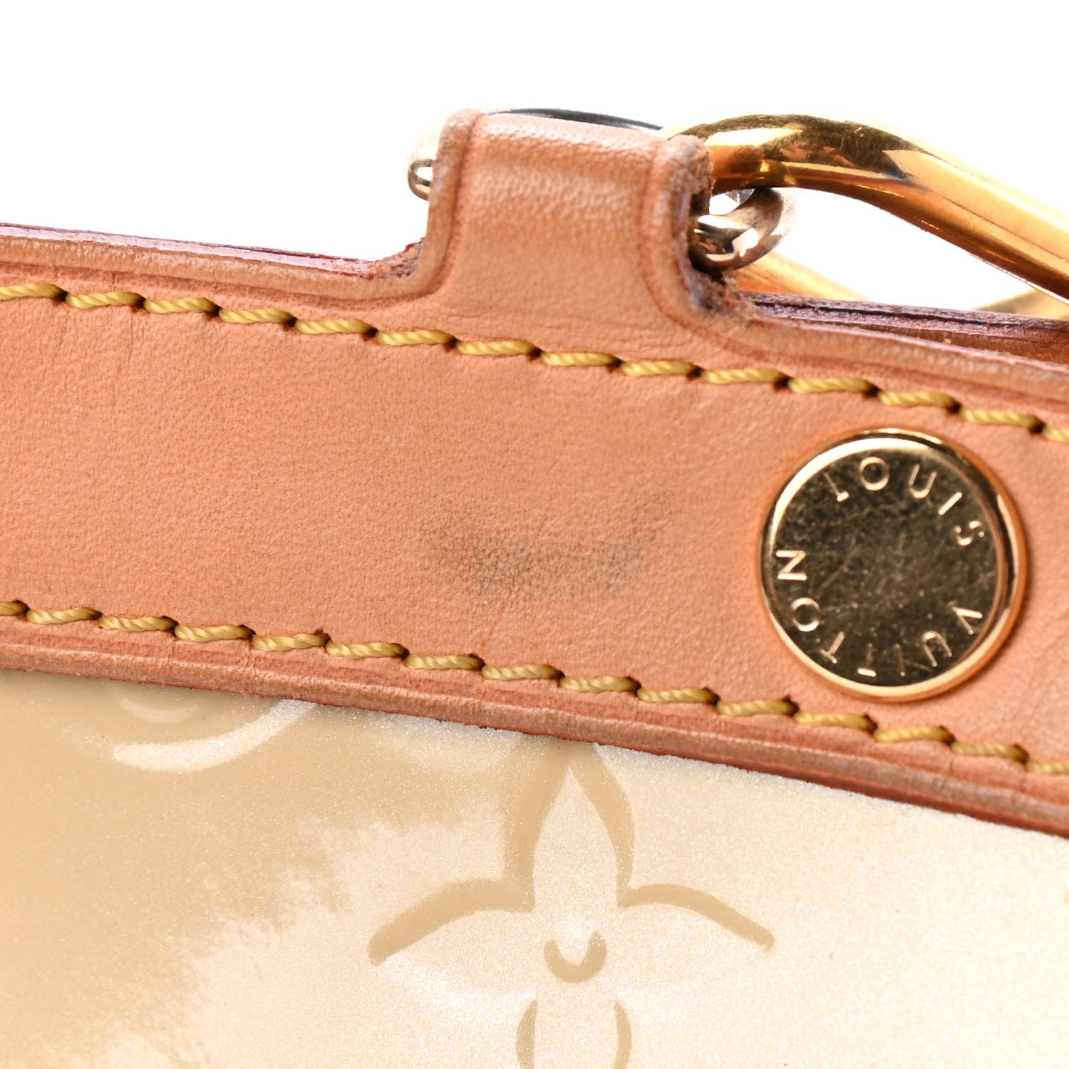 Louis Vuitton Vernis Brea MM Blanc Corail 6 of 8