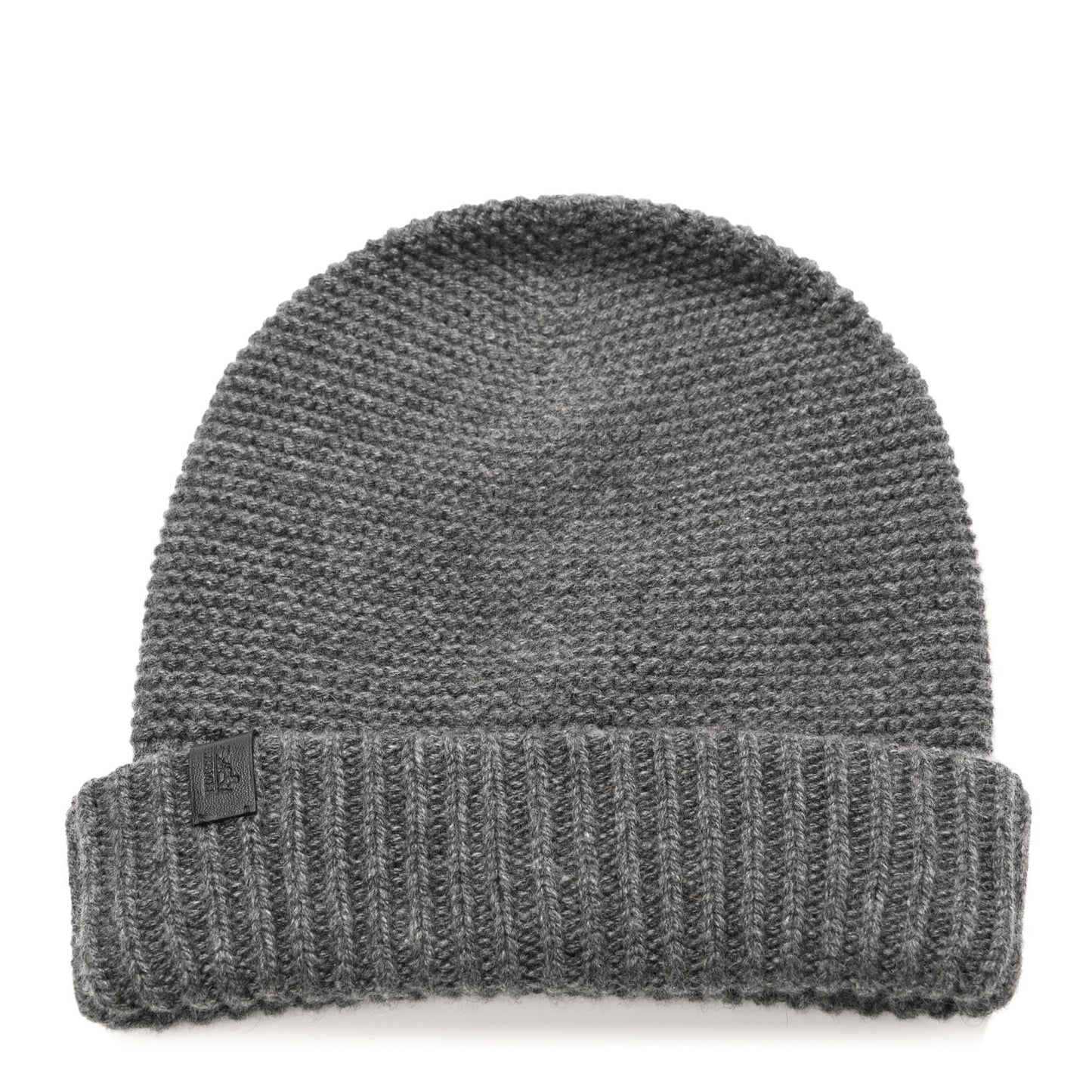Cashmere Beanie Hat M Gris Chine