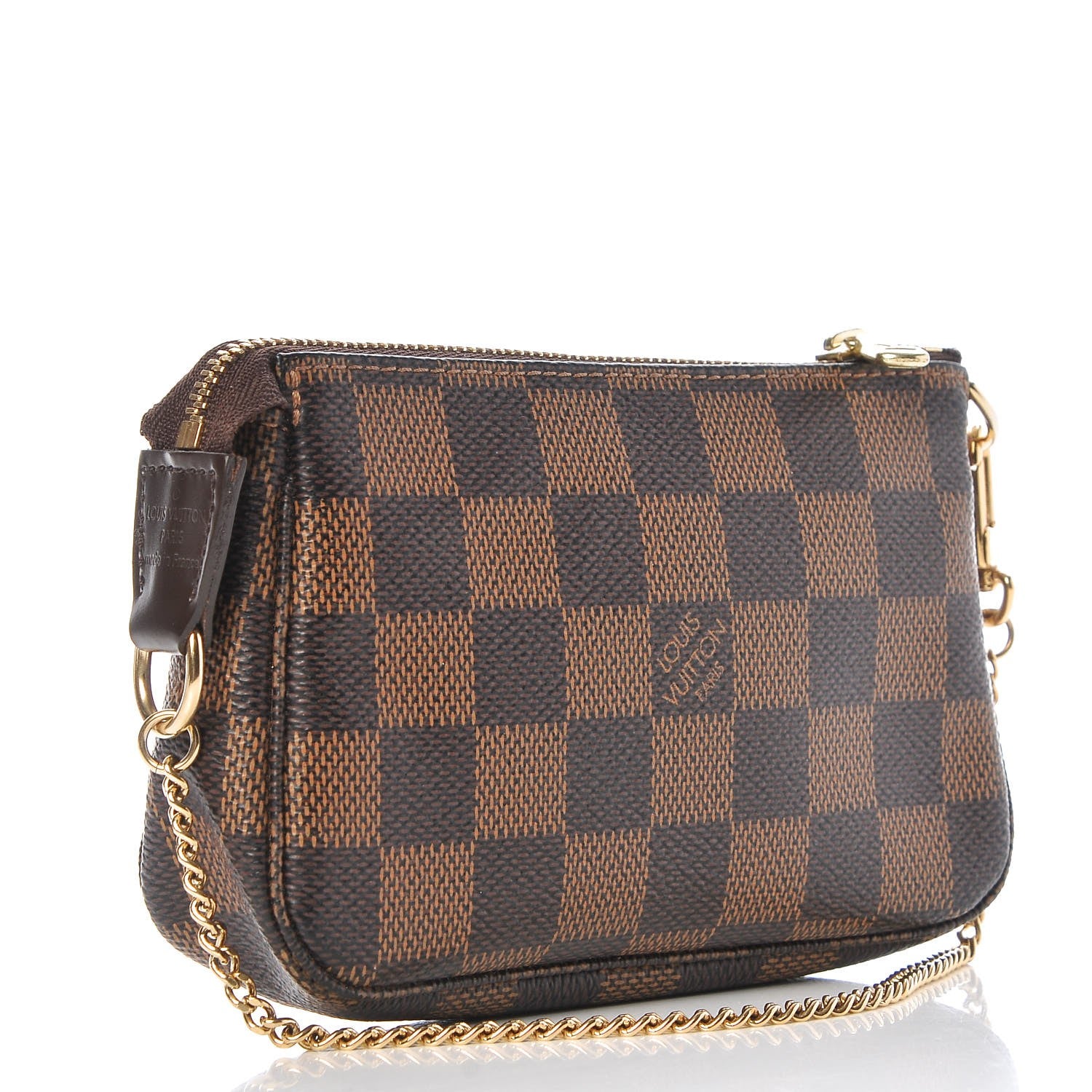 Louis Vuitton Damier Ebene Mini Pochette Accessories 3 of 8