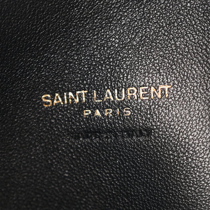 Saint Laurent Suede Quilted Icarino Bag Caramel Cognac 5 of 9