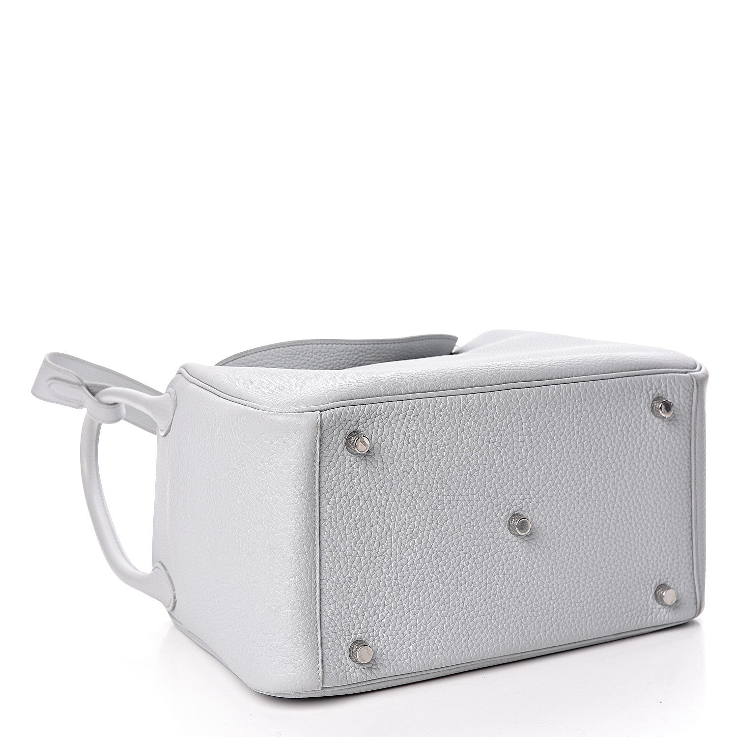 Hermes Taurillon Clemence Lindy 26 Bleu Arctic 4 of 13