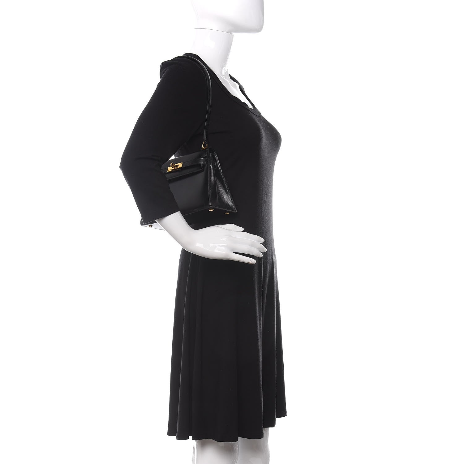 Hermes Box Mini Kelly Sellier 20 Black 2 of 11