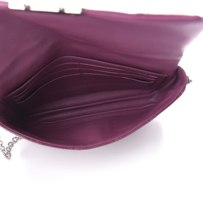 Christian Dior Patent Cannage New Lock Pouch Purple 5 of 10