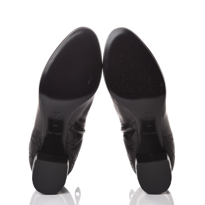Louis Vuitton Lambskin Upstage Ankle Boots 40 Black 5 of 10