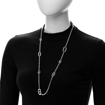 Hermes Sterling Silver Farandole Necklace 80 2 of 6