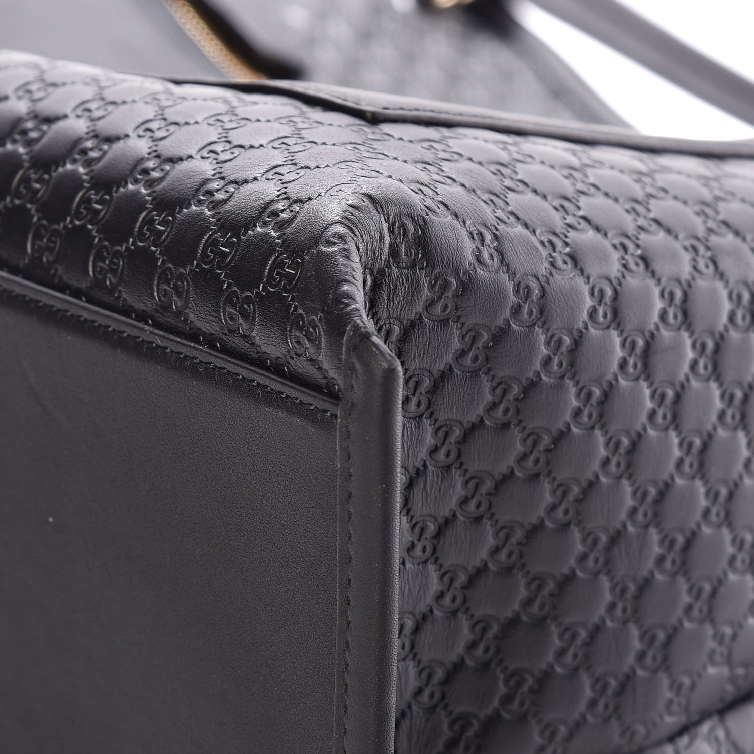 Gucci Soft Microguccissima Large Tote Black 9 of 12