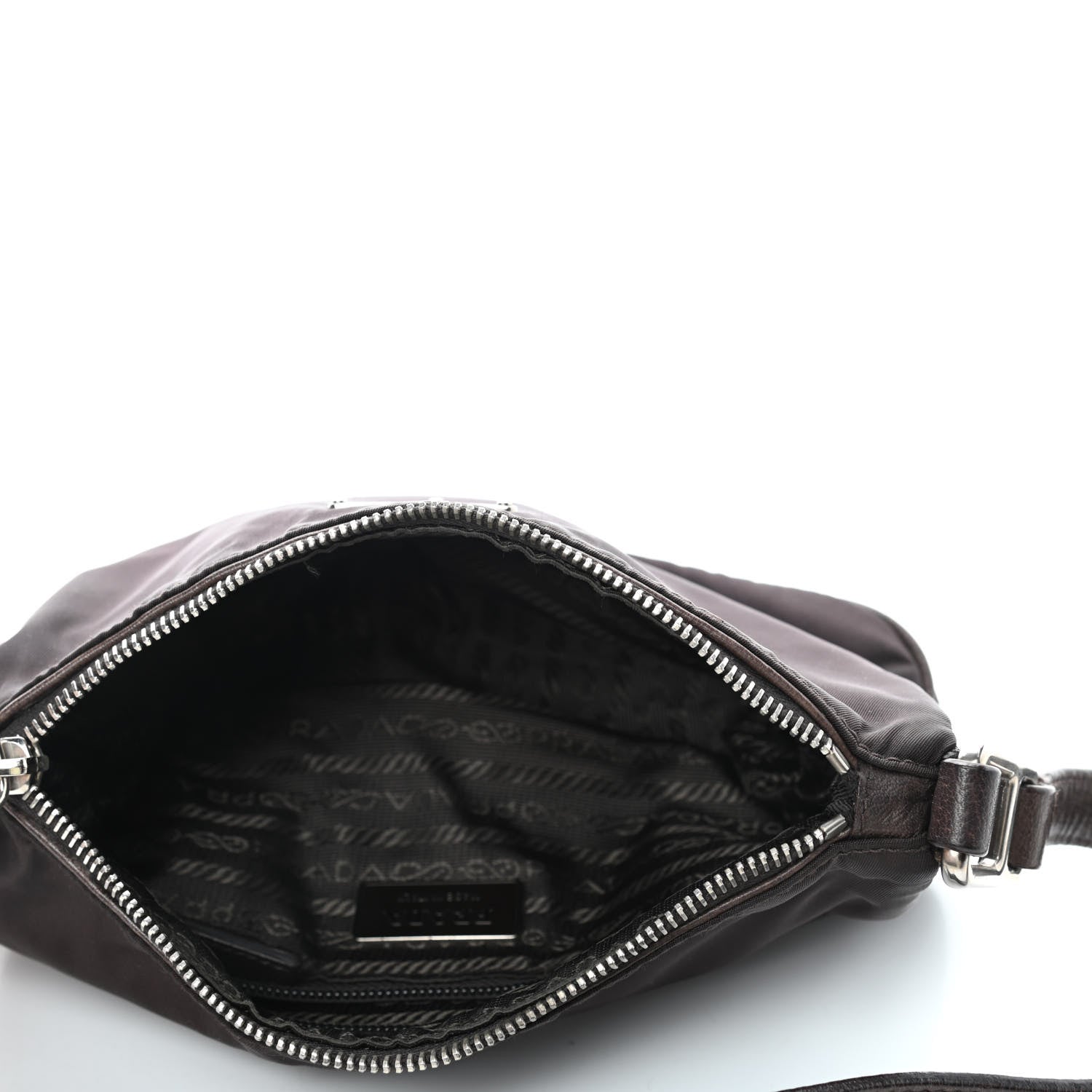 Prada Tessuto Nylon Shoulder Bag Moro 5 of 10