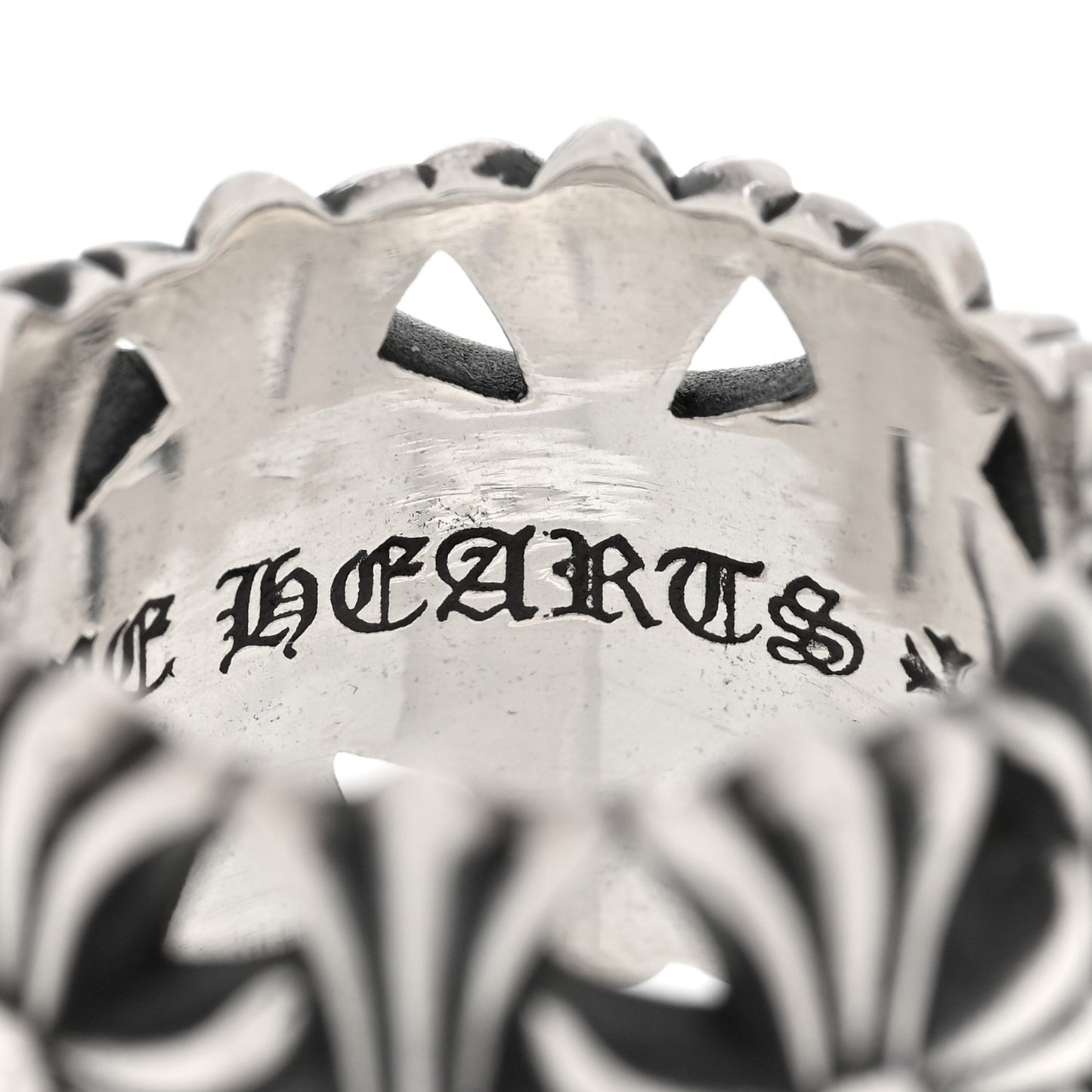 Sterling Silver Cemetery Cross Ring 62 10