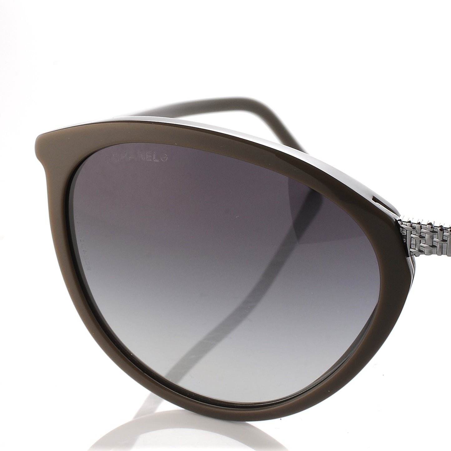 Acetate Butterfly Winter Sunglasses 5382 Khaki