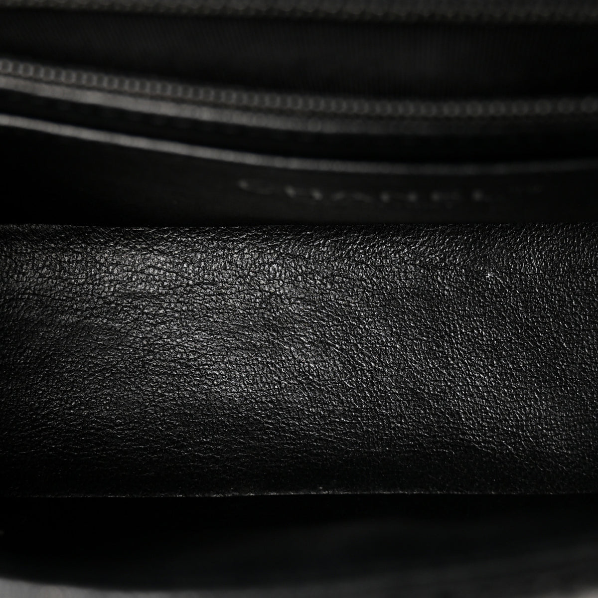 Caviar Quilted Mini Rectangular Flap Black