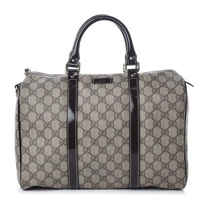 Gucci GG Plus Monogram Medium Joy Boston Dark Brown 1 of 7