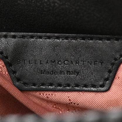 Stella McCartney Shaggy Deer Quilted Tiny Falabella Tote Black 6 of 9