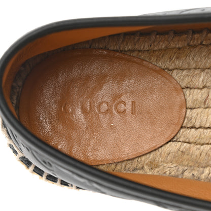 Gucci Guccissima Signature Espadrilles 37 Black 7 of 9