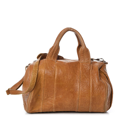 Alexander Wang Pebbled Lambskin Rocco Duffel Mustard 1 of 14