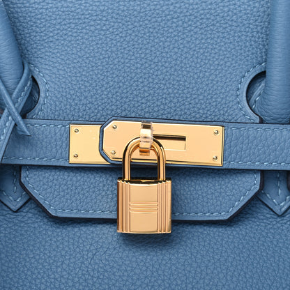 Hermes Togo Birkin 35 Azur 8 of 10