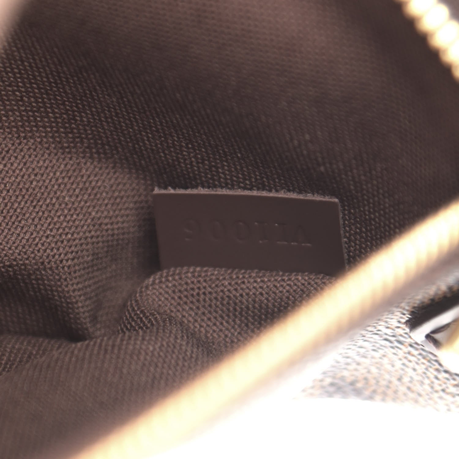 Louis Vuitton Damier Ebene Melville Bum Bag 7 of 10