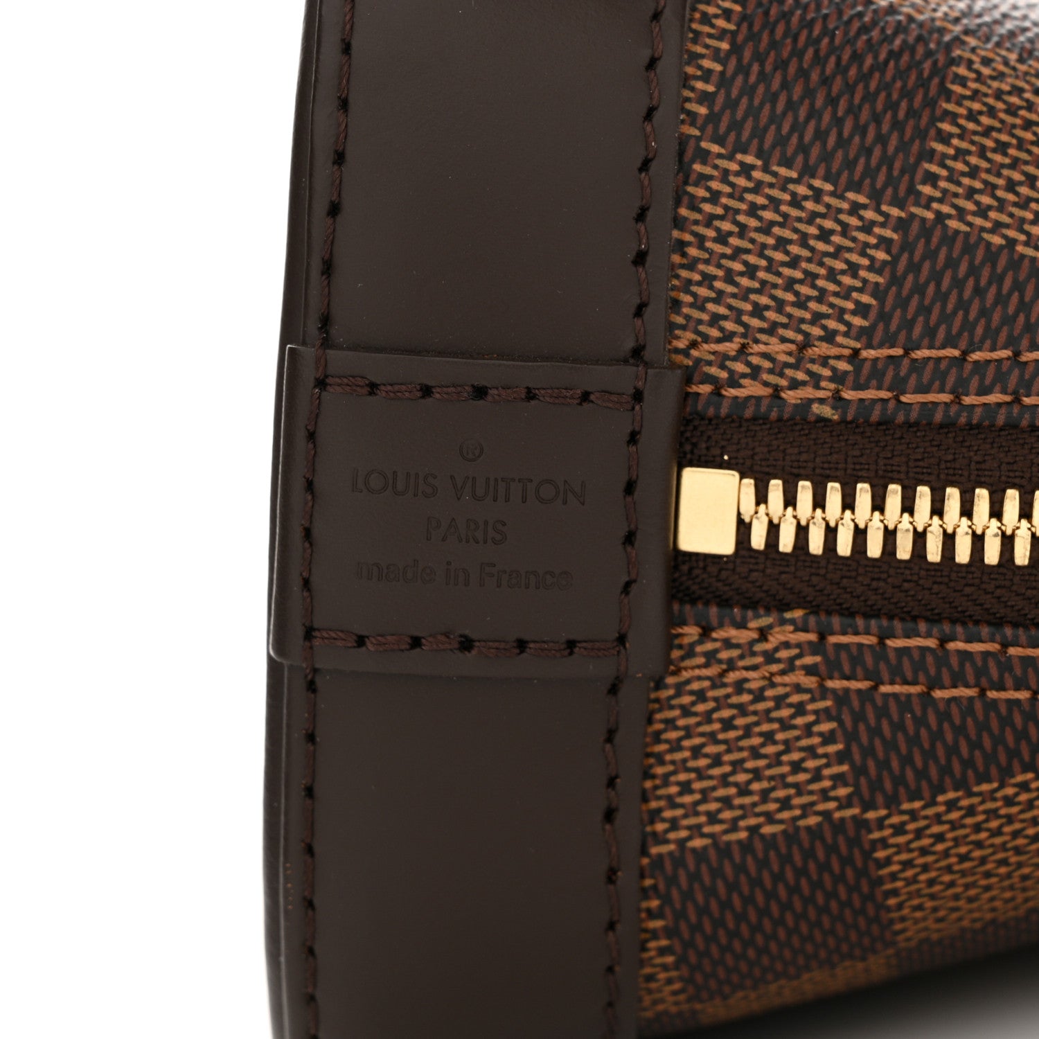 Louis Vuitton Damier Ebene Alma BB 6 of 9