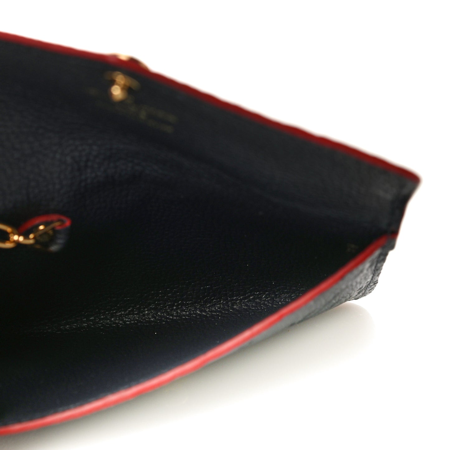 Empreinte Key Pouch Marine Rouge