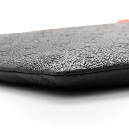 Louis Vuitton Taurillon Monogram Solar Ray A4 Pouch Black 7 of 12