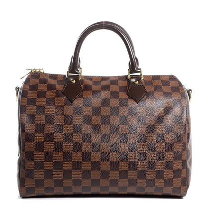 Louis Vuitton Damier Ebene Speedy Bandouliere 30 1 of 7