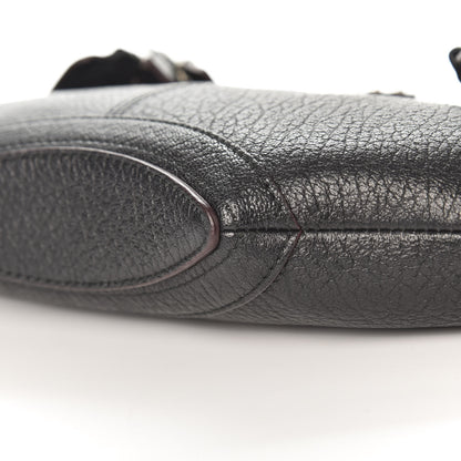 Alexander McQueen Calfskin De Manta Clutch Black 10 of 11
