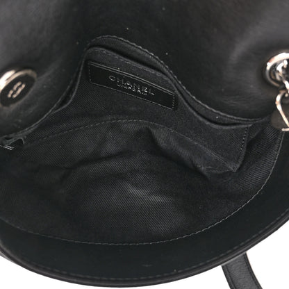 Chanel Calfskin Quilted CC Uniform Flap Belt Bag Black 5 of 11