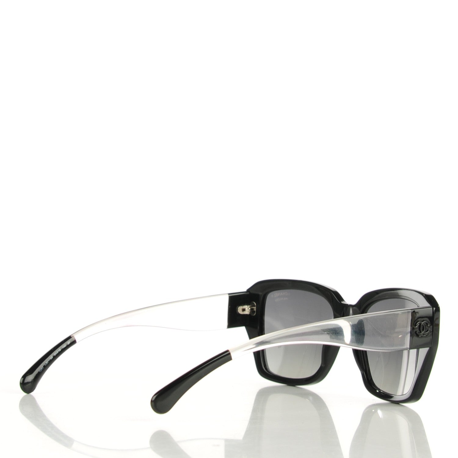 Chanel CC Sunglasses 5263 Clear Black 2 of 7