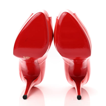 Christian Louboutin Patent Palais Royal 140 Pumps 36.5 Coral 5 of 9