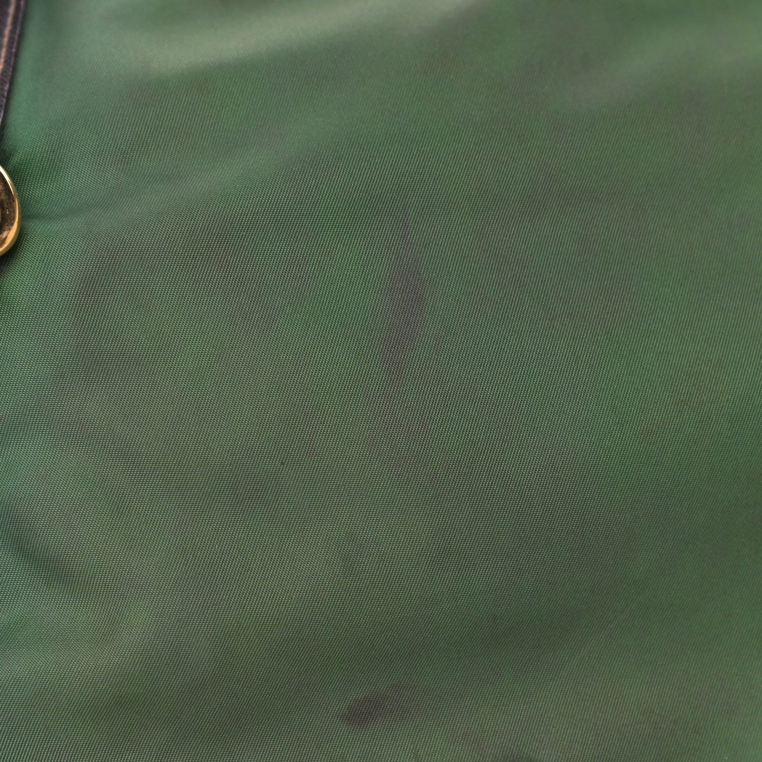 Prada Saffiano Tessuto Nylon Shopping Tote Green Brown 24 of 24