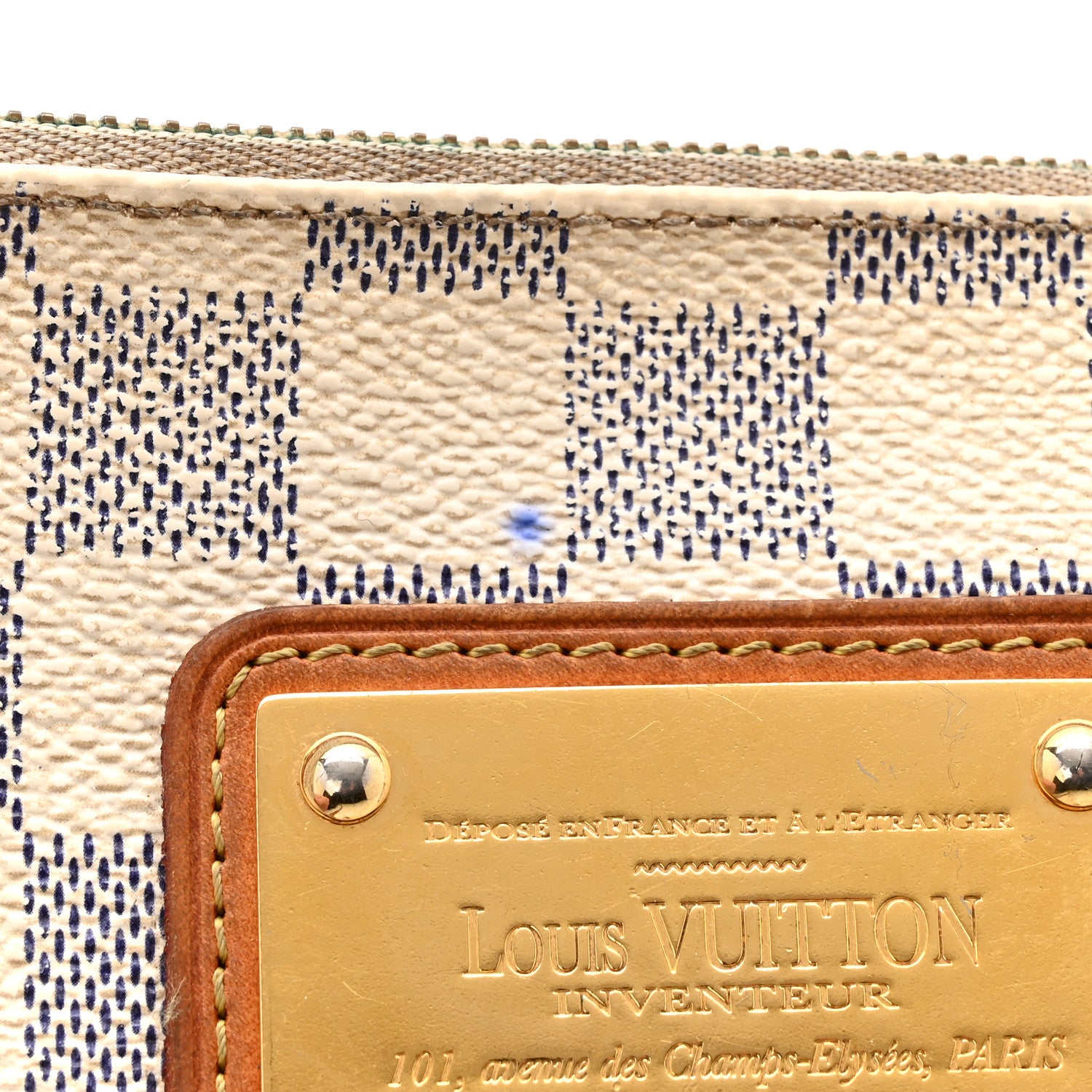 Louis Vuitton Damier Azur Eva Clutch 11 of 11