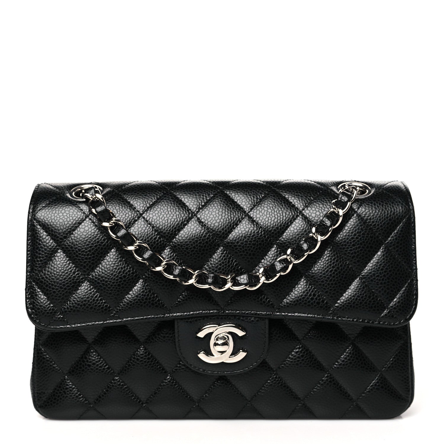 Chanel Caviar Quilted Small Double Flap Black 1 of 10