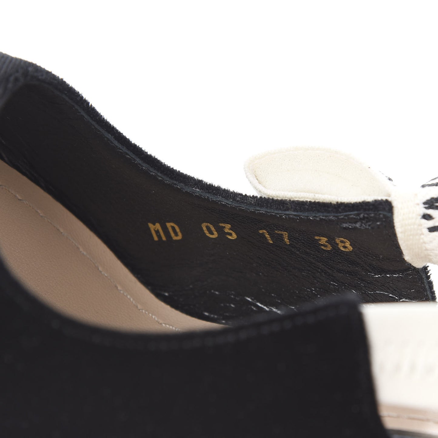 Velvet Ribbon J'Adoir Slingback 100mm Pumps 38 Black