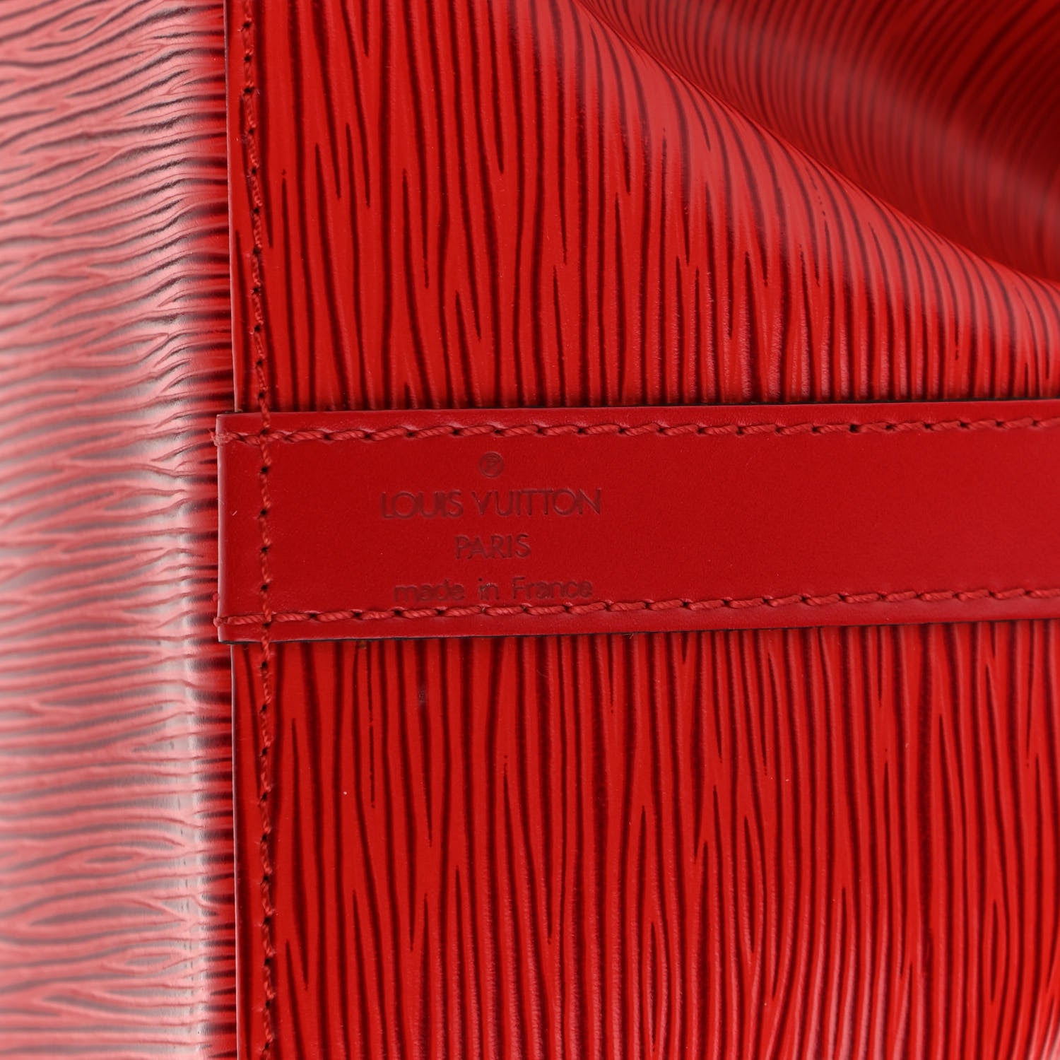 Louis Vuitton Epi Petit Noe Castillan Red 6 of 8
