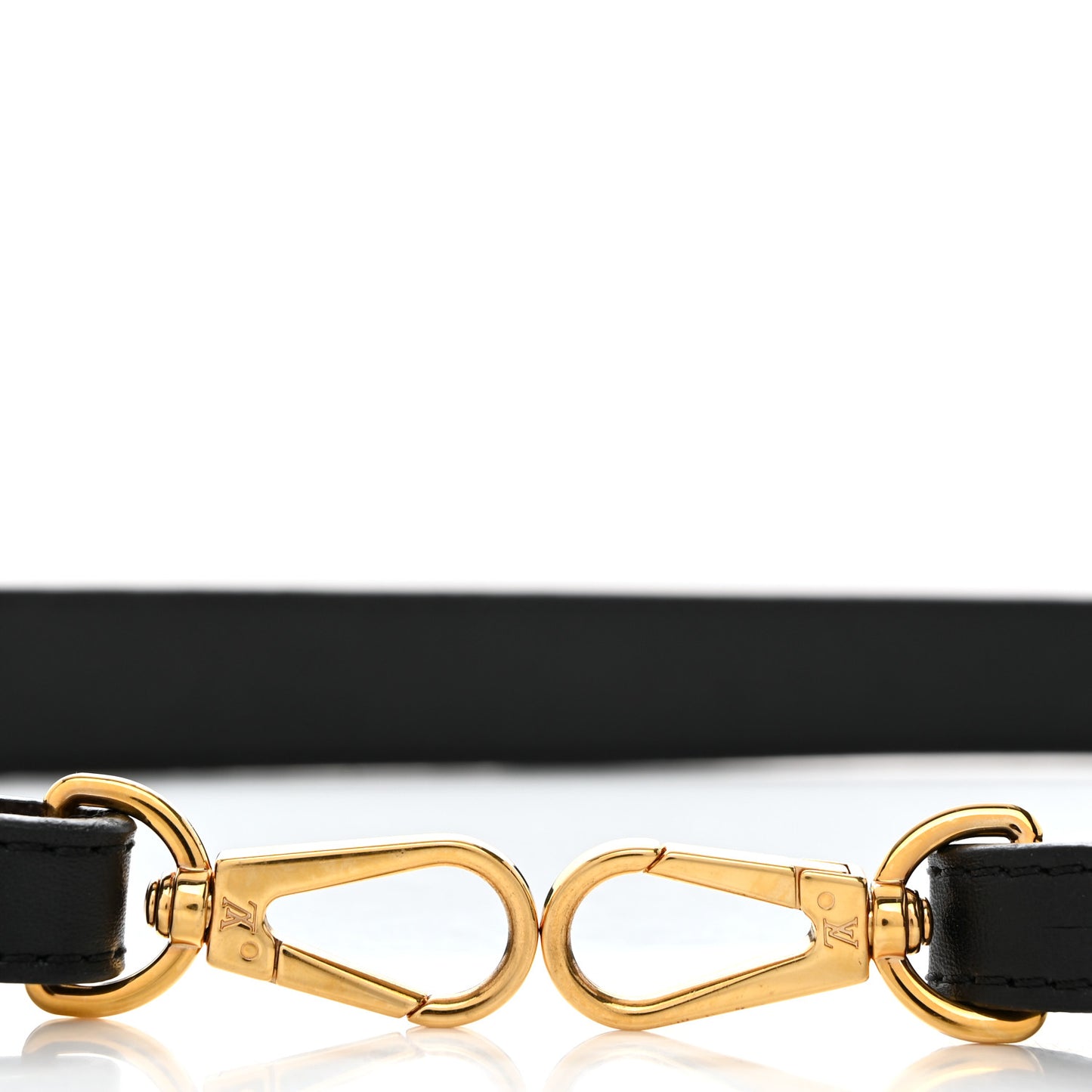 Monogram Adjustable Bandouliere Shoulder Strap Black