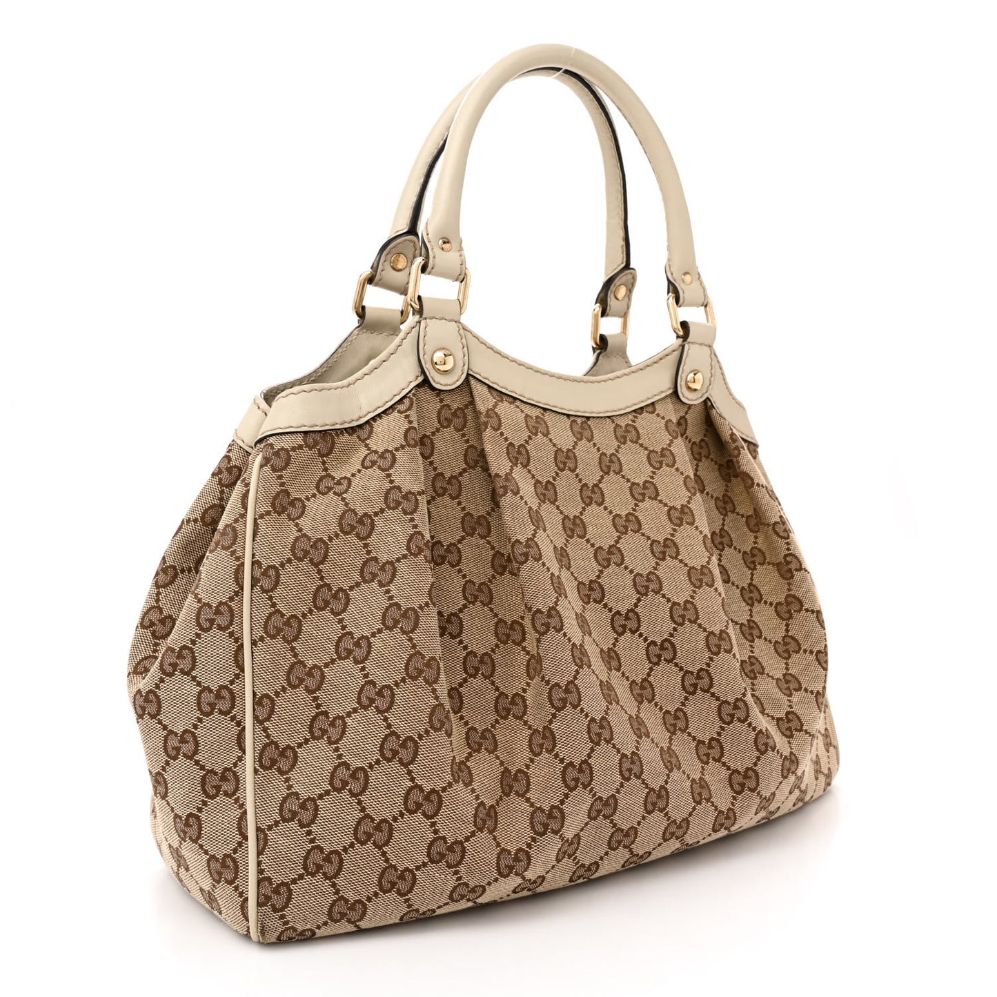 Monogram Medium Sukey Tote Off White