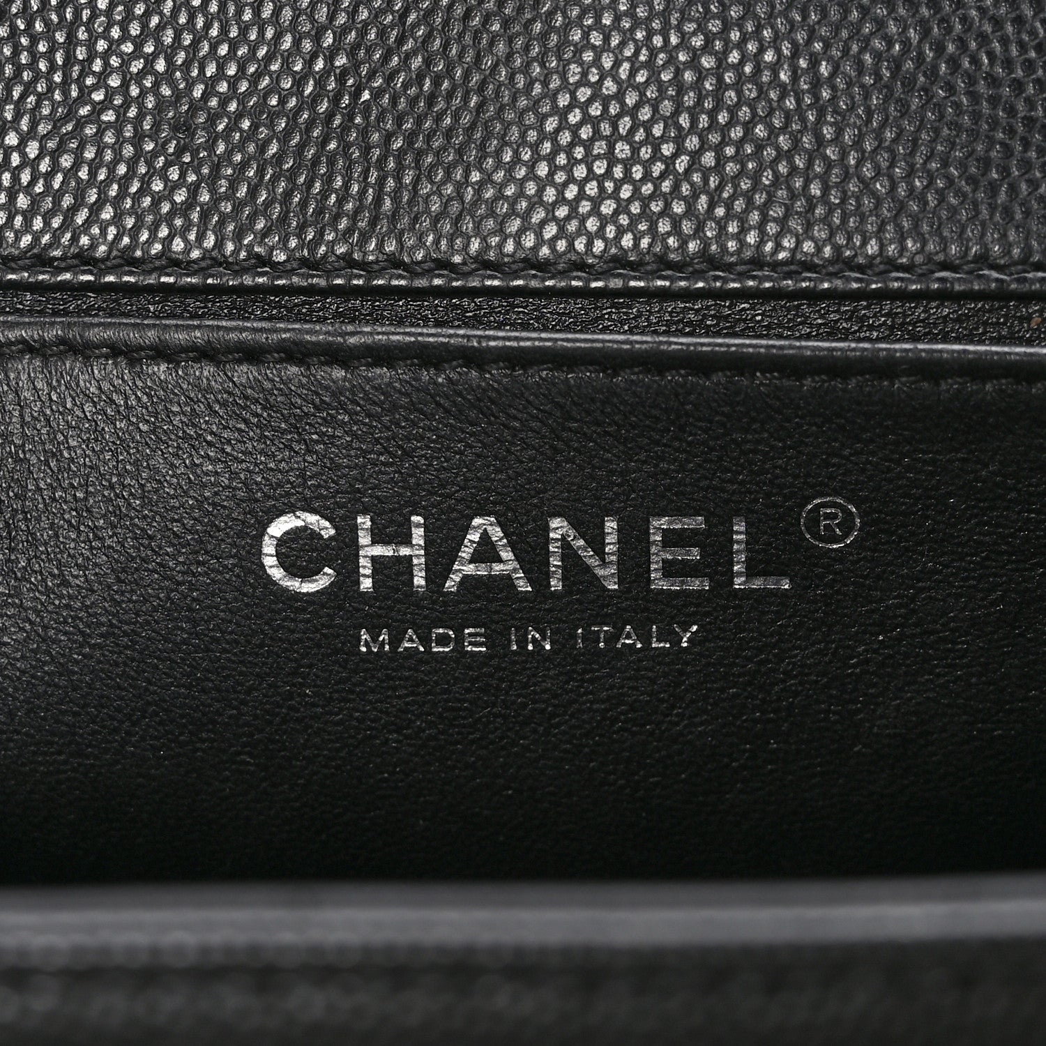 Chanel Caviar Quilted Medium Boy Flap Black 6 of 11