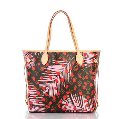 Louis Vuitton Monogram Jungle Dots Neo Neverfull MM Sugar Pink Poppy 3 of 9