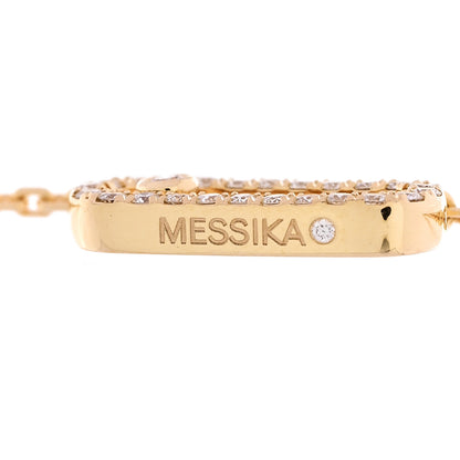 Messika 18K Yellow Gold Diamond Move Uno Pave Necklace 4 of 6
