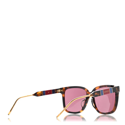 Gucci Acetate Square Sunglasses GG0599SA Tortoise 4 of 9
