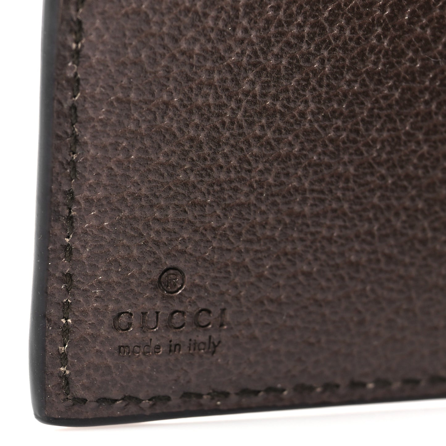 GG Supreme Monogram Web Ophidia French Flap Wallet Beige New Acero