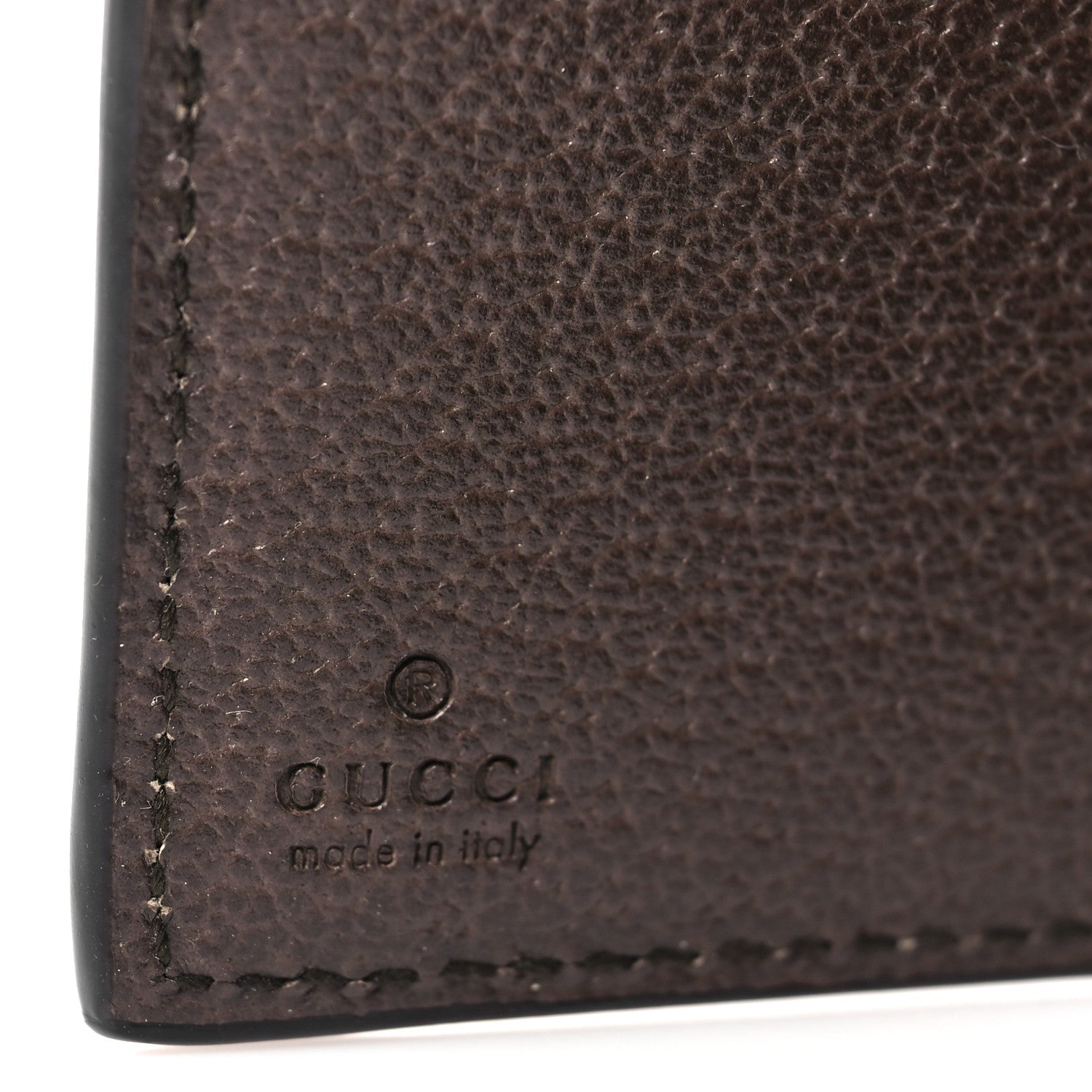 Gucci GG Supreme Monogram Web Ophidia French Flap Wallet Beige New Acero 6 of 7