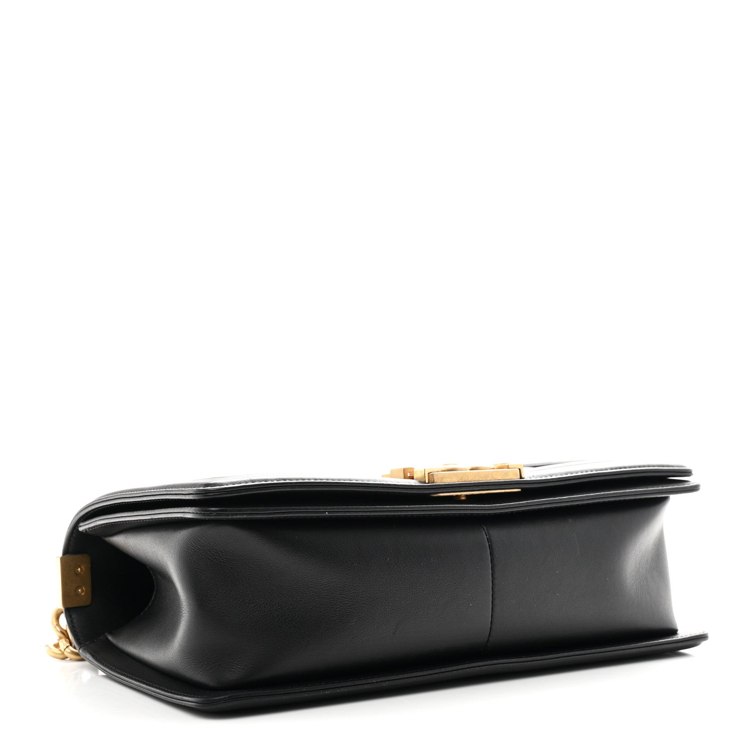 Chanel Lambskin Quilted Medium Boy Flap Black 4 of 11