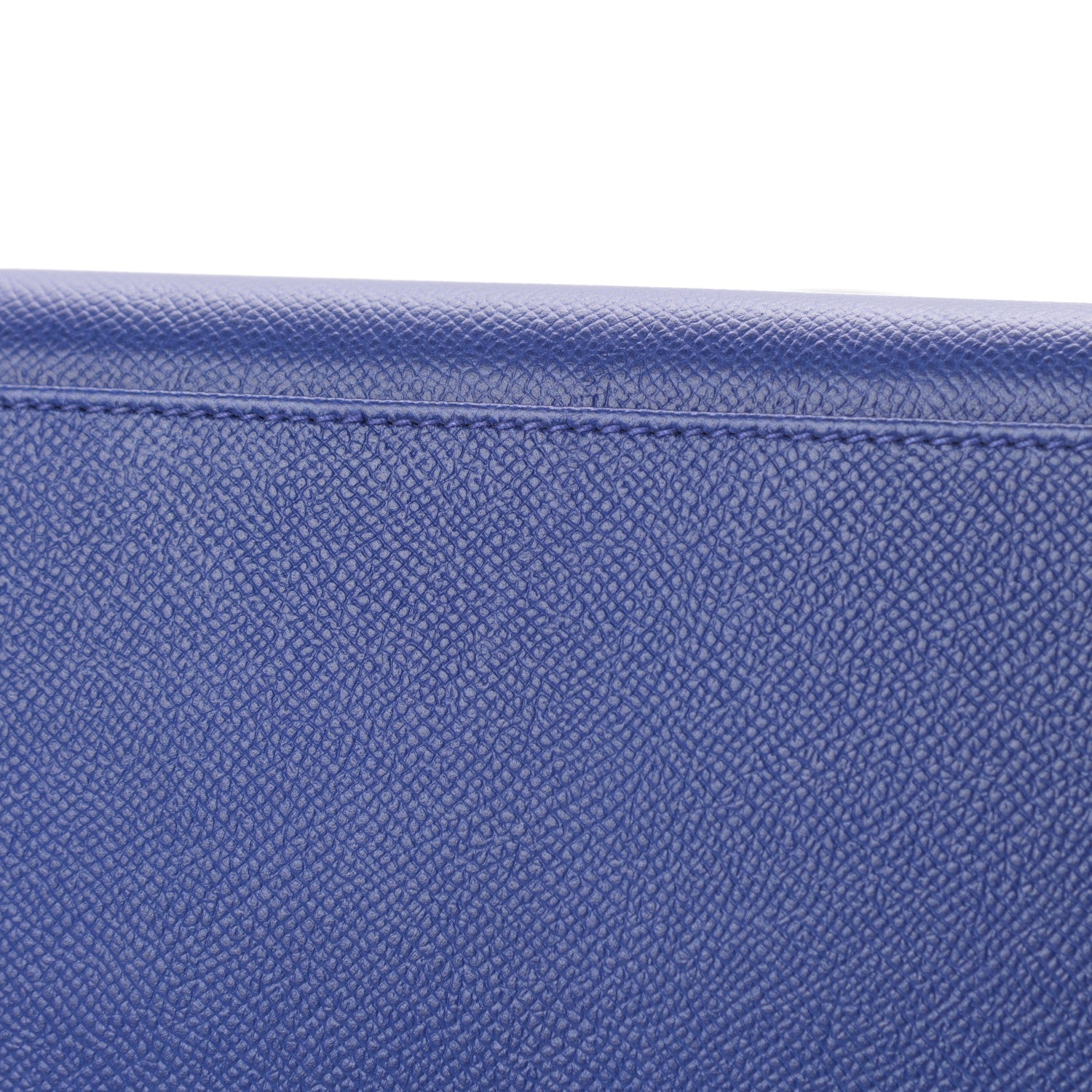 Hermes Epsom Kelly Sellier 32 Bleu Electrique 12 of 12