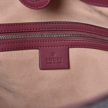 Gucci Soft GG Supreme Monogram Blooms Medium Crossbody Tote Beige Multicolor Dry Rose 6 of 7