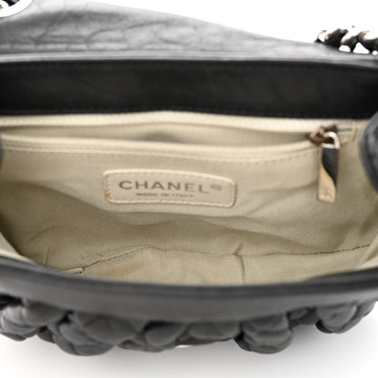 Chanel Washed Lambskin Quilted Mini Chain Around Flap Black 5 of 12