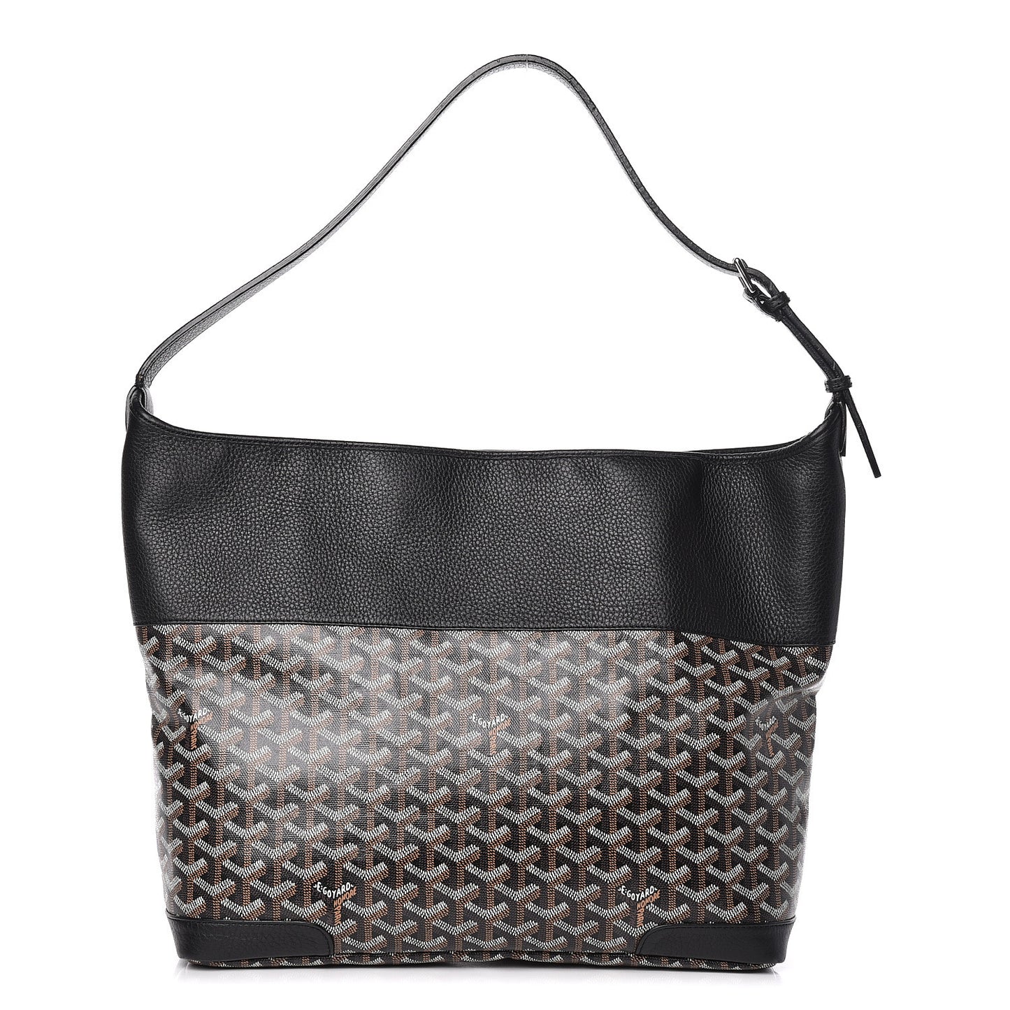 Goyardine Grenadines Hobo Black