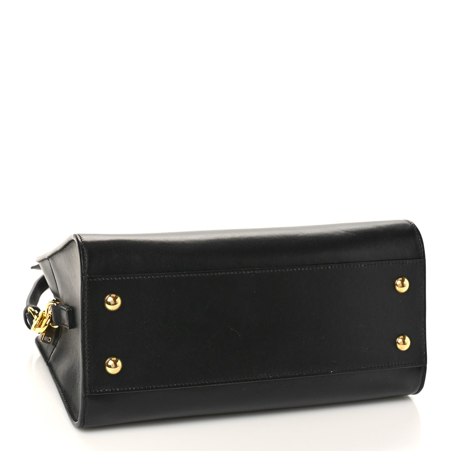 Calfskin Monogram Baby Cabas Black
